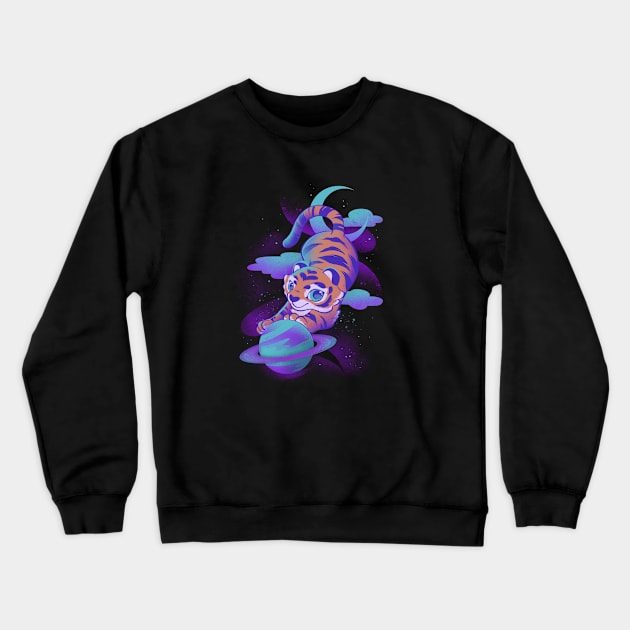 Year of the Tiger! Crewneck Sweatshirt by rikolaa